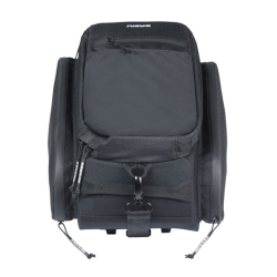 Torba na bagażnik BASIL MOVE TRUNK BAG, MIK z adapterem do mocowania (ready to go), 10-26L, Wodoodporna, Black (NEW)