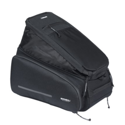 Torba na bagażnik BASIL MOVE TRUNK BAG, MIK z adapterem do mocowania (ready to go), 10-26L, Wodoodporna, Black (NEW)