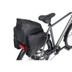 Torba na bagażnik BASIL MOVE TRUNK BAG, MIK z adapterem do mocowania (ready to go), 10-26L, Wodoodporna, Black (NEW)