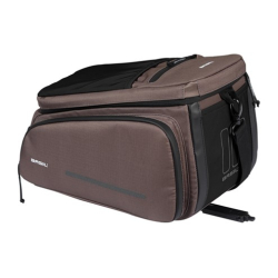 Torba na bagażnik BASIL MOVE TRUNK BAG, MIK z adapterem do mocowania (ready to go), 10-26L, Wodoodporna, Brown (NEW)