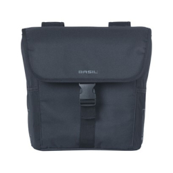 Sakwa podwójna BASIL GO DOUBLE BAG 32L, Universal Bridge System, solid black (NEW)