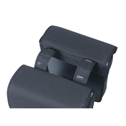 Sakwa podwójna BASIL GO DOUBLE BAG 32L, Universal Bridge System, solid black (NEW)