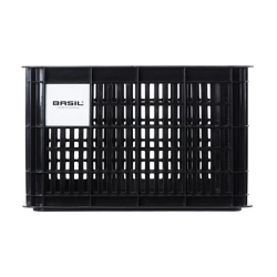 Kosz przedni/tylny na bagażnik BASIL BICYCLE CRATE M, 29.5L, recycled synthetic, black (NEW)