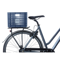 Kosz przedni/tylny na bagażnik BASIL BICYCLE CRATE M, 29.5L, recycled synthetic, bluestone (NEW)