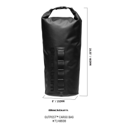 Torba na bagażnik BLACKBURN OUTPOST ELITE CARGO BAG czarna (NEW 2023)
