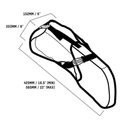 Torba pod siodło BLACKBURN OUTPOST SEAT PACK AND DRY BAG black, wodoodporna,11 L (NEW 2026)