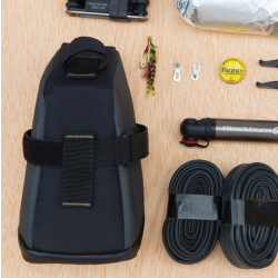 Torba pod siodło BLACKBURN GRID LARGE SEAT BAG black, wodoodporna, odblaskowa, 1,9L (NEW 2026)