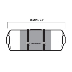 Torba na kierownicę BLACKBURN OUTPOST HB ROLL AND DRY BAG black, wodoodporna, 14L (NEW 2026)