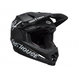 Kask full face BELL FULL-9 CARBON fasthouse matte black white roz. L (57-59 cm) (NEW)