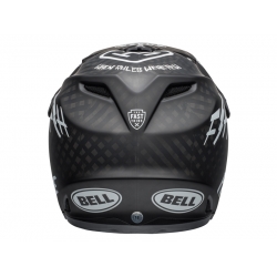 Kask full face BELL FULL-9 CARBON fasthouse matte black white roz. L (57-59 cm) (NEW)