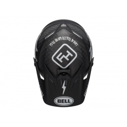 Kask full face BELL FULL-9 CARBON fasthouse matte black white roz. L (57-59 cm) (NEW)