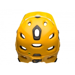 Kask full face BELL SUPER DH MIPS SPHERICAL matte gloss yellow black roz. M (55-59 cm)