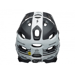 Kask full face BELL SUPER DH MIPS SPHERICAL fasthouse stripes matte black white roz. S (52–56 cm) (DWZ)