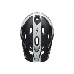 Kask full face BELL SUPER DH MIPS SPHERICAL fasthouse stripes matte black white roz. S (52–56 cm) (DWZ)