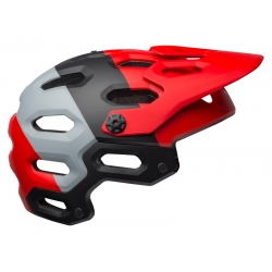 Kask full face BELL SUPER 3R MIPS downdraft matte crimson black roz. M (55-59 cm)