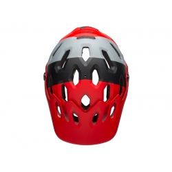 Kask full face BELL SUPER 3R MIPS downdraft matte crimson black roz. M (55-59 cm)