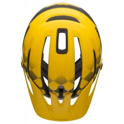 Kask mtb BELL SIXER INTEGRATED MIPS finishline matte yellow black roz. M (55-59 cm)