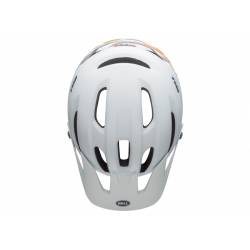 Kask mtb BELL 4FORTY INTEGRATED MIPS rush matte gloss white orange roz. S (52–56 cm)