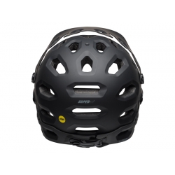 Kask full face BELL SUPER 3R MIPS matte gloss black gray roz. L (58-62 cm) (NEW)