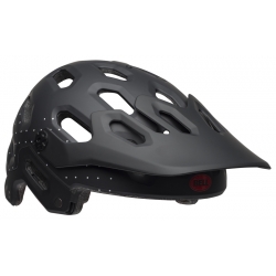 Kask mtb BELL SUPER 3 virago matte black white crimson roz. M (55-59 cm)