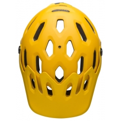 Kask mtb BELL SUPER 3 matte yellow coal roz. M (55-59 cm)