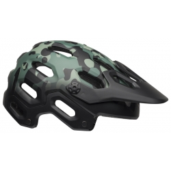 Kask mtb BELL SUPER 3 oak matte black greens roz. L (58-62 cm)