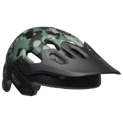 Kask mtb BELL SUPER 3 oak matte black greens roz. L (58-62 cm)