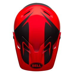 Kask full face BELL TRANSFER matte red black roz. M (55-57 cm)