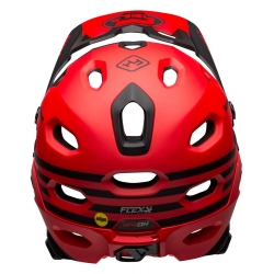 Kask full face BELL SUPER DH MIPS SPHERICAL fasthouse matte gloss red black roz. S (52–56 cm) (NEW)