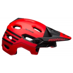 Kask full face BELL SUPER DH MIPS SPHERICAL fasthouse matte gloss red black roz. S (52–56 cm) (NEW)