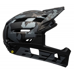 Kask full face BELL SUPER AIR R MIPS SPHERICAL matte gloss black camo roz. M (55–59 cm) (NEW)