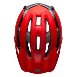 Kask full face BELL SUPER AIR R MIPS SPHERICAL matte gloss red gray roz. L (58–62 cm) (NEW)