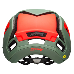 Kask mtb BELL SUPER AIR SPHERICAL matte gloss green infrared roz. M (55-59 cm) (NEW 2025)