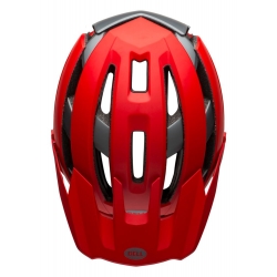 Kask mtb BELL SUPER AIR MIPS SPHERICAL matte gloss red gray roz. L (58-62 cm) (NEW)
