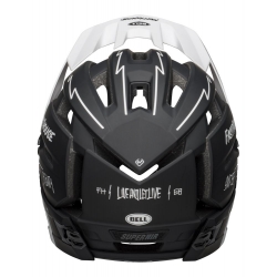 Kask full face BELL SUPER AIR R MIPS SPHERICAL matte black white fasthouse roz. M (55-59 cm) (NEW)