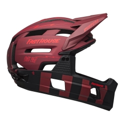 Kask full face BELL SUPER AIR R MIPS SPHERICAL matte red black fasthouse roz. S (51-55 cm) (NEW)
