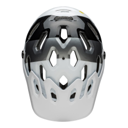 Kask full face BELL SUPER 3R MIPS matte white black roz. L (58-62 cm) (NEW)