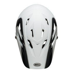 Kask full face BELL SANCTION presences matte black white roz. M (55–57 cm) (NEW)