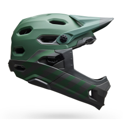 Kask full face BELL SUPER DH SPHERICAL matte green roz. M (55–59 cm) (NEW 2025)