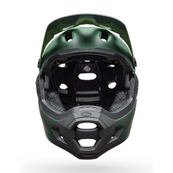 Kask full face BELL SUPER DH SPHERICAL matte green roz. M (55–59 cm) (NEW 2025)