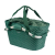 Kosz tylny na bagażnik BASIL FLAIR CARRY ALL REAR BASKET MIK, MIK z adapterem do mocowania (ready to go), 22L, Wodoodporna, Green (NEW)