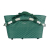 Kosz tylny na bagażnik BASIL FLAIR CARRY ALL REAR BASKET MIK, MIK z adapterem do mocowania (ready to go), 22L, Wodoodporna, Green (NEW)