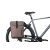 Sakwa podwójna BASIL MOVE DOUBLE BICYCLE BAG, UNIVERSAL BRIDGE, 30L, Wodoodporna, Brown (NEW)