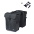Sakwa podwójna BASIL MOVE DOUBLE BICYCLE BAG, MIK z adapterem do mocowania (ready to go), 30L, Wodoodporna, Black (NEW)