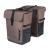 Sakwa podwójna BASIL MOVE DOUBLE BICYCLE BAG, MIK z adapterem do mocowania (ready to go), 30L, Wodoodporna, Brown (NEW)