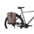 Sakwa podwójna BASIL MOVE DOUBLE BICYCLE BAG, MIK z adapterem do mocowania (ready to go), 30L, Wodoodporna, Brown (NEW)