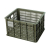 Kosz przedni/tylny na bagażnik BASIL BICYCLE CRATE M, 29.5L, recycled synthetic, moss green (NEW)