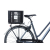 Kosz przedni/tylny na bagażnik BASIL BICYCLE CRATE L, 40L, recycled synthetic, black (NEW)