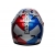 Kask full face BELL SANCTION nitro circus gloss silver blue red roz. L (58-60 cm) (NEW)