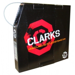 Przewód hamulca hydraulicznego CLARK'S SHIMANO 5mm/2,3mm srebrny pudełko: 30metrów